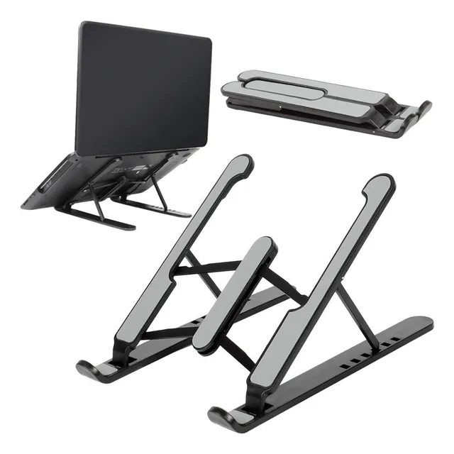 Base Soporte Portátil - Laptop Plegable Color Negro