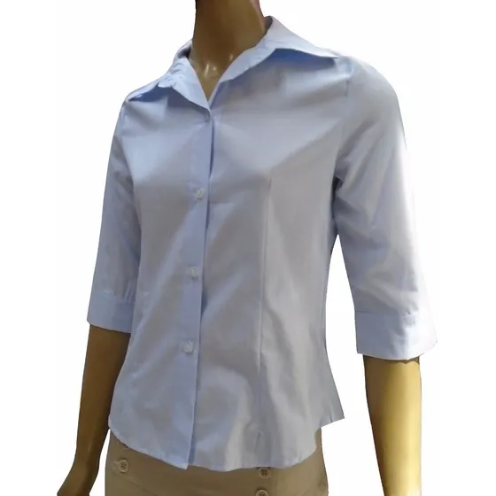 Camisa De Mujer  Uniforme Manga 3/4 Envios A Todo El Pais