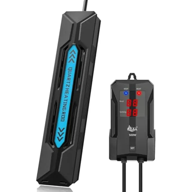 Aqqa Calentador De Acuario, 300 W/500 W/800 W/1000