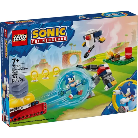 Lego Sonic - Batalla De Sonic En La Fogata - 177 Pcs - 77001