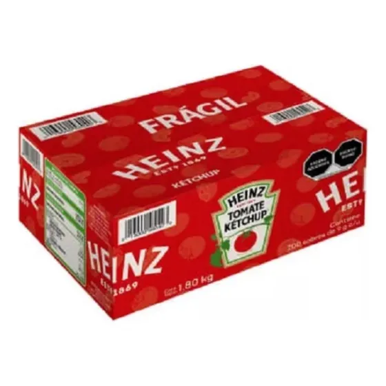 Sobres De Salsa Catsup Heinz 200 Sobres De 9 G