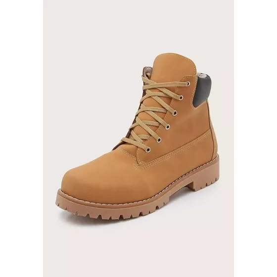 Borcegos Hombre Cuero Botitas Botas Acordonadas Zapatillas