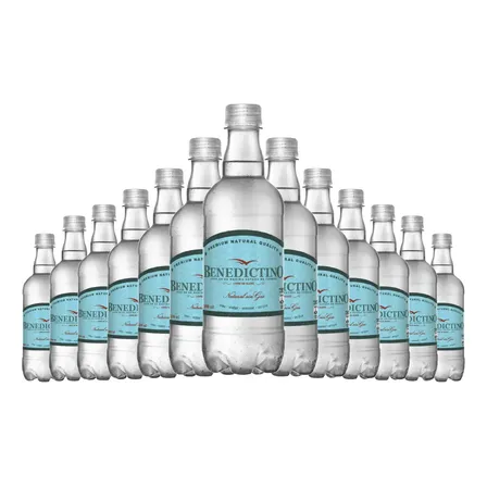 Agua Benedictino Sin Gas 500ml Pack X12 Unidades