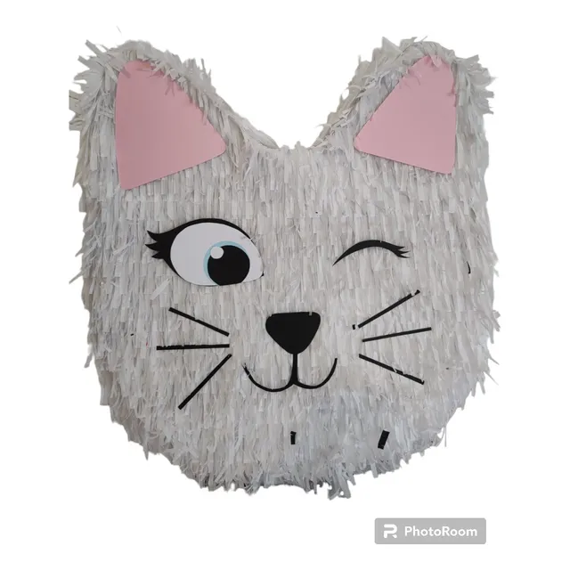 Piñata Artesanal Gata Gatita Gatito Gato