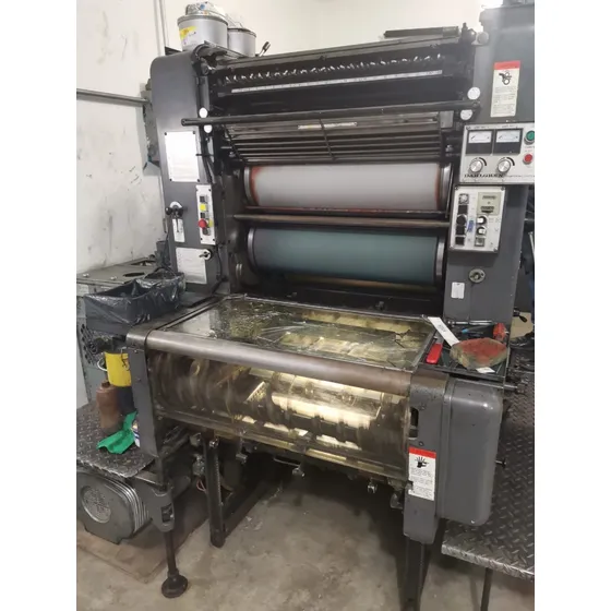 Maquina Offset Heidelberg Zormz 2 Colores