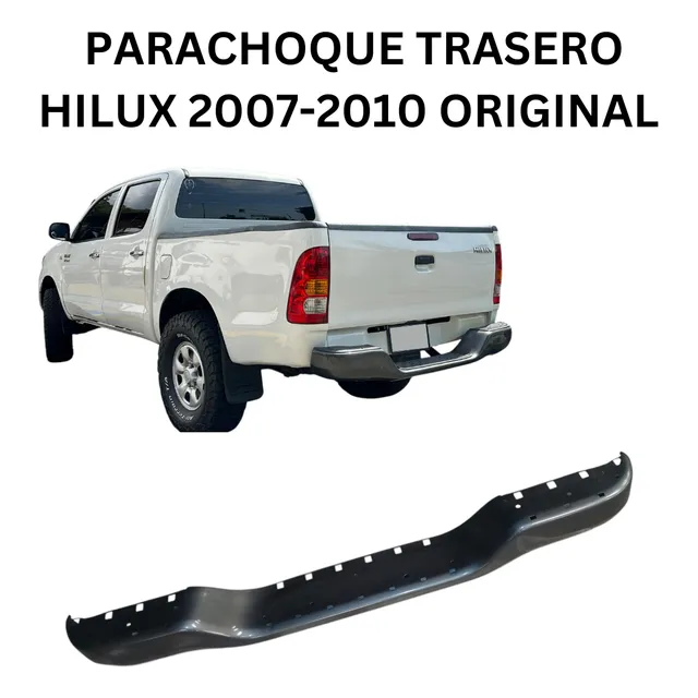 Parachoque Trasero Metalico Hilux Original Toyota 2007-2010