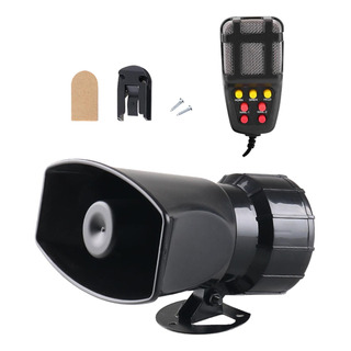 Altavoz De Alarma Para VehĂculo, Potente Sonido De 12v Altavoz De Alarma Para VehĂculo, Potente Sonido De 12v