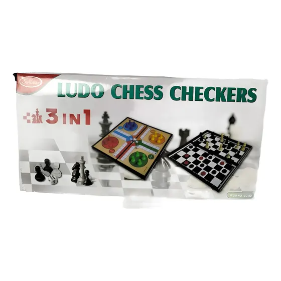 Oferta Ludo Magnetico Juego 3 En 1 Mediano