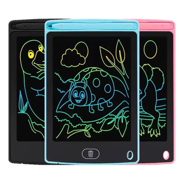 Tableta De Dibujo A Color Lcd 10 Con Lapiz Pizarra Magica