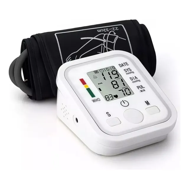 Medidor De Pressão Arterial Digital Automático Portatil Usb