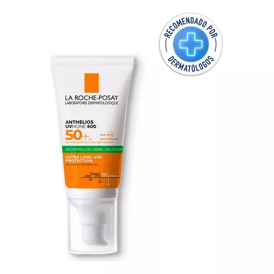 Protector Solar Fps50+ Gel Cream Piel grasa y sensible 50 Ml La Roche-posay