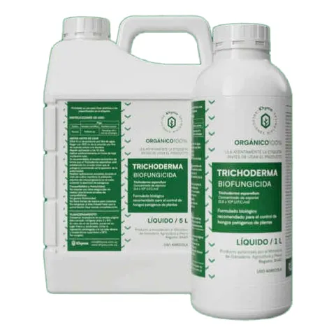 Trichoderma Biofungicida  Orgánico Botella 1 Litro