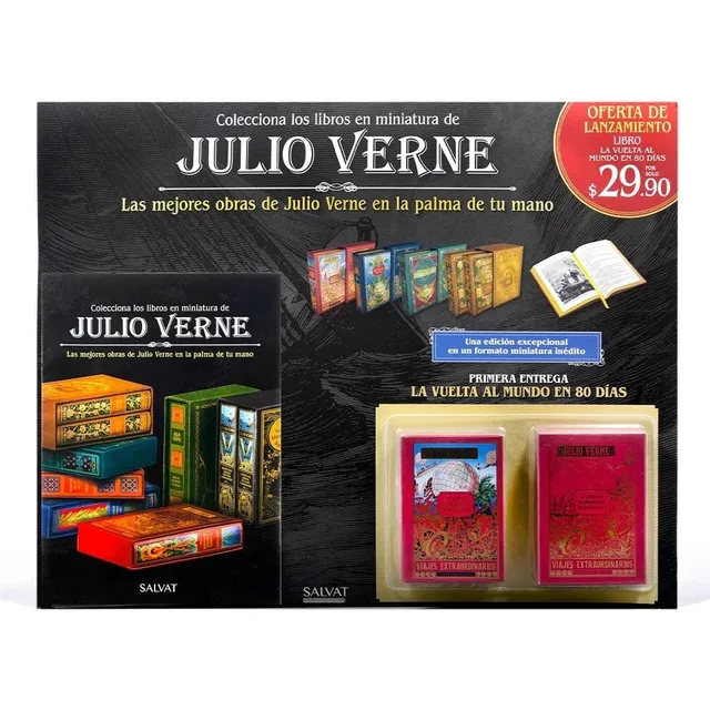 Libros En Miniatura De Julio Verne, Salvat, Números A Elegir