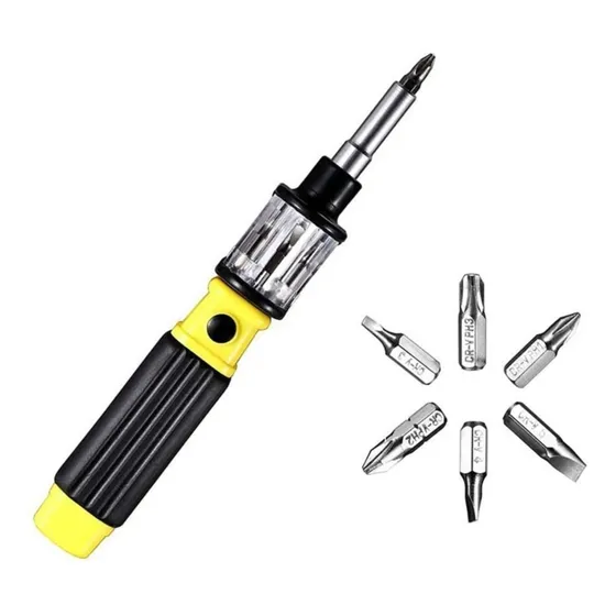 3 Set De Herramienta Desarmador Bit 360 Grados 6 En 1