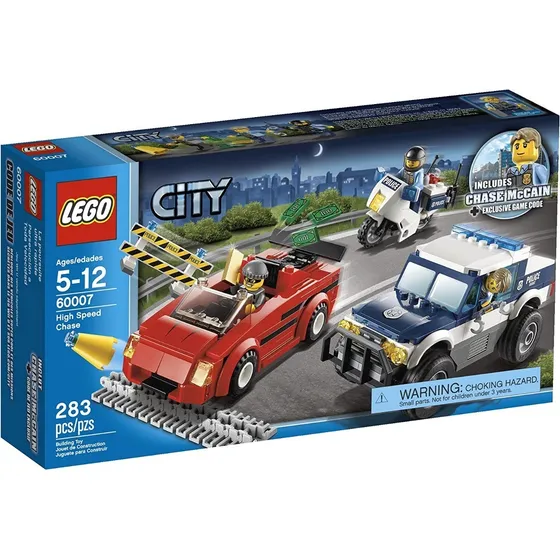 Lego City Policia De Alta Velocidad 