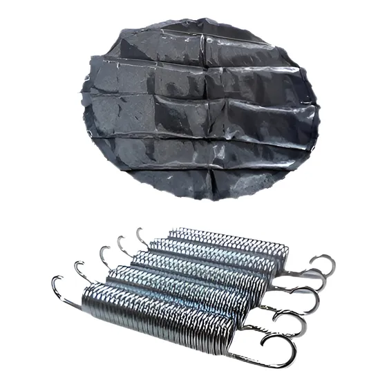 Lona Salto 4,27m Preta + 88 Molas De 18cm Para Cama Elástica