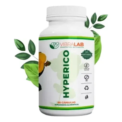 Hierba San Juan Hyperico 60 Capsulas 500mg Vibralab Sabor Sin Sabor | Cuotas sin interés