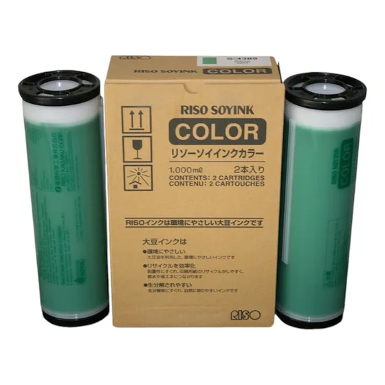 Tinta Riso Duplicador Gr Hd 3770, S-4389 Verde Cx C/ 2 Und