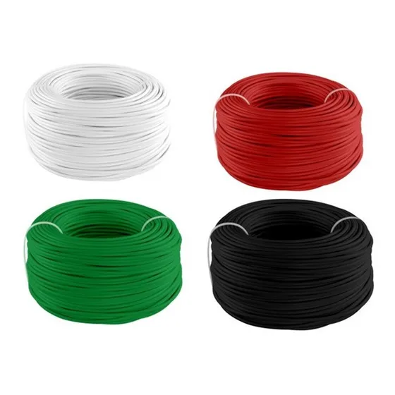 Combo Cable Electrico 4 Pz Cal. #12 Y 4pz Cal. #14  100m C/u