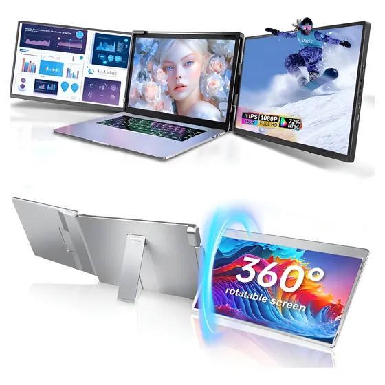 Extensor De Pantalla Portátil 15 Pulgada Para Laptop Full Hd