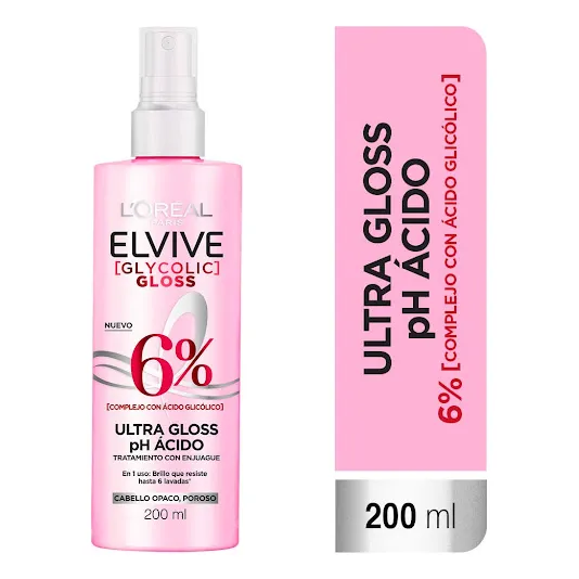 Tratamiento Capilar Elvive Glycolic Gloss X 200ml