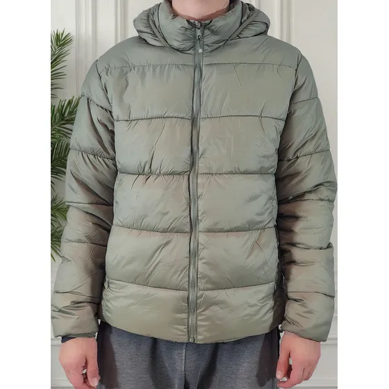Rush Town Campera  Lifestyle Hombre C Capucha Oliva Blw