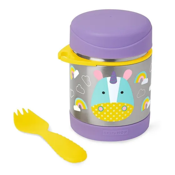 Pote Térmico Zoo Skip Hop Aço Inoxidável