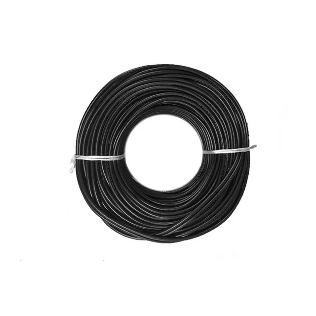 Rollo De Cable Para Microfono Negro Cysamex 2x24 De 100 Mts
