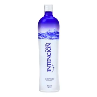Vodka 5x Destilada Intencion Garrafa 900ml Vodka 5x Destilada Intencion Garrafa 900ml