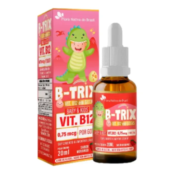 B-trix, Vitamina B12 Bebés Y Niños, Flora Nativa - 20 Ml