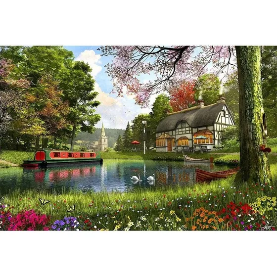 Rompecabezas 1,000 Piezas Diseño La Casa Del Valle