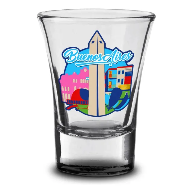Vaso Tequilero Vidrio Licor Shot Chupitos Argentinos