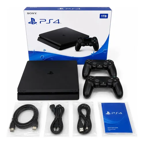 Sony PlayStation 4 Slim 1TB Standard Cor Preto Onix | Parcelamento