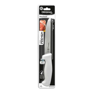Faca Pro Premium 6'' Cabo Branco 29,5cm Corte Profissional Faca Pro Premium 6'' Cabo Branco 29,5cm Corte Profissional