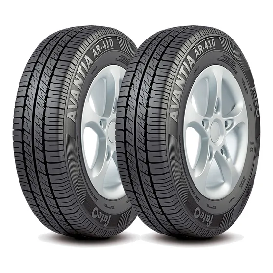 Kit 2 Neumaticos Fate 185 R14 C 102/100r Tl Ar-410 Avantia