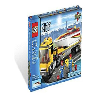 Set Juguete De Construcción Lego City Transporte Barco 4643 Set Juguete De Construcción Lego City Transporte Barco 4643
