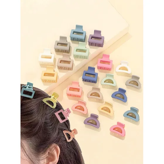 20 Piezas Ganchos De Pelo Unicolor