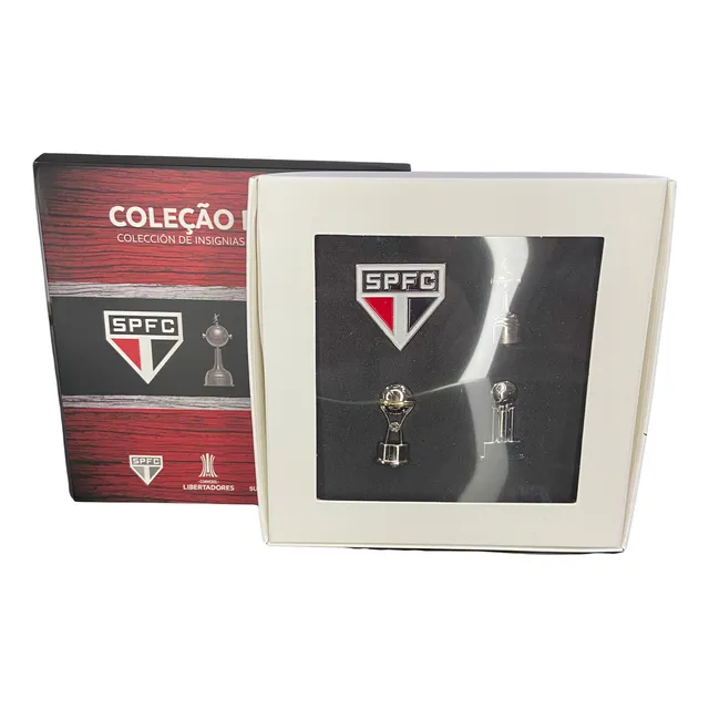 Coleção De Pins São Paulo Libertadores + Sudamericana+recopa