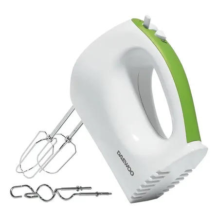 Batidora de Mano Daewoo Dhm208 Blanca 250w 5 Velocidades Color Blanco