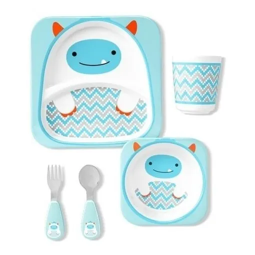 Set Platos Skip Hop Vajilla Bowl+plato Bebe - Mvd Kids
