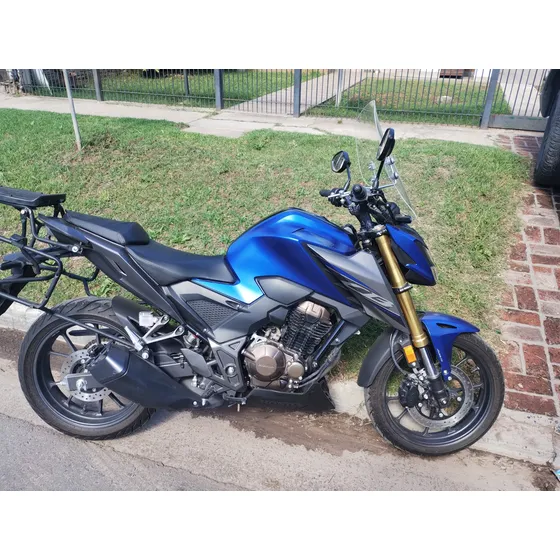Moto Honda 300cb Solo Usada En Viajes En Ruta Con Valijas