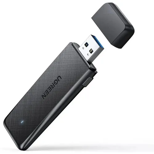 Adaptador Wifi USB 1300 Mbps inalámbrico de 5 GHz de doble banda Ugreen