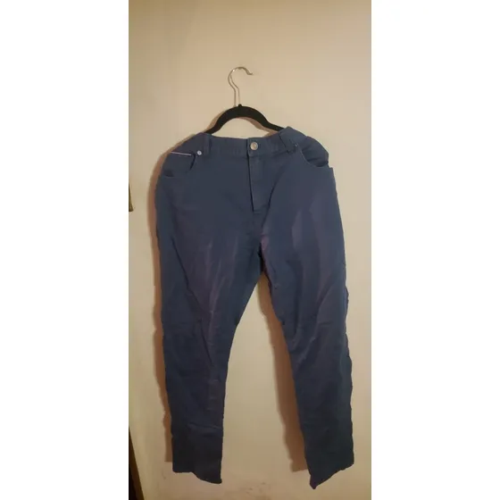 Pantalon Tommy Hilfiger De Caballero Talla Grande 38/34 Azul