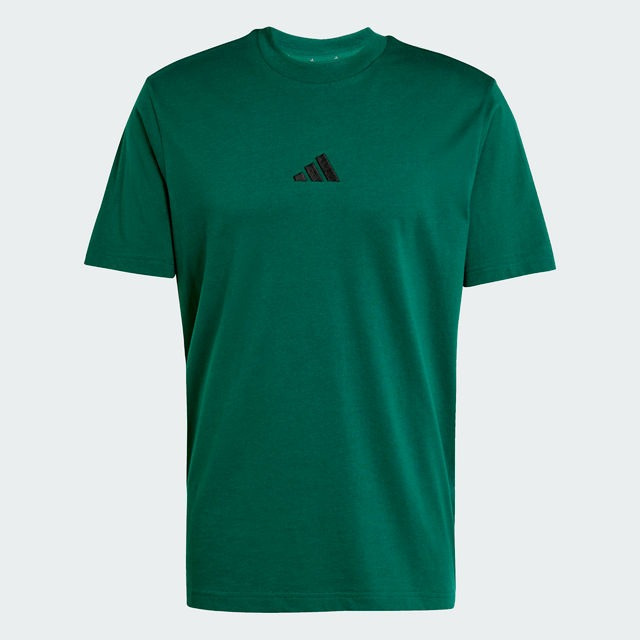Camiseta Casual Masculina Essentials Logotipo Pequeno adidas Camiseta Casual Masculina Essentials Logotipo Pequeno adidas