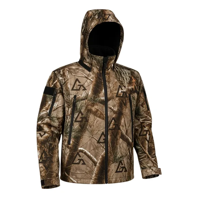 Campera Softshell Tricapa Tactica Camuflada Campinox