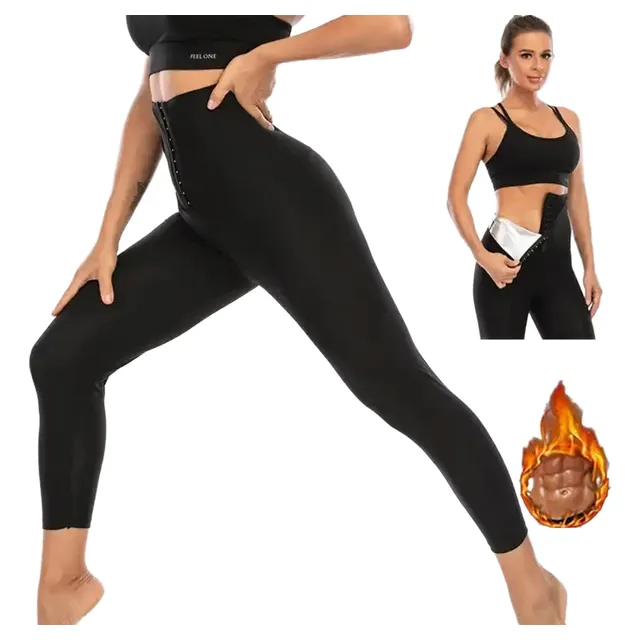 Leggins Con Faja Moldeadora Licra Larga Neopreno Deportiva