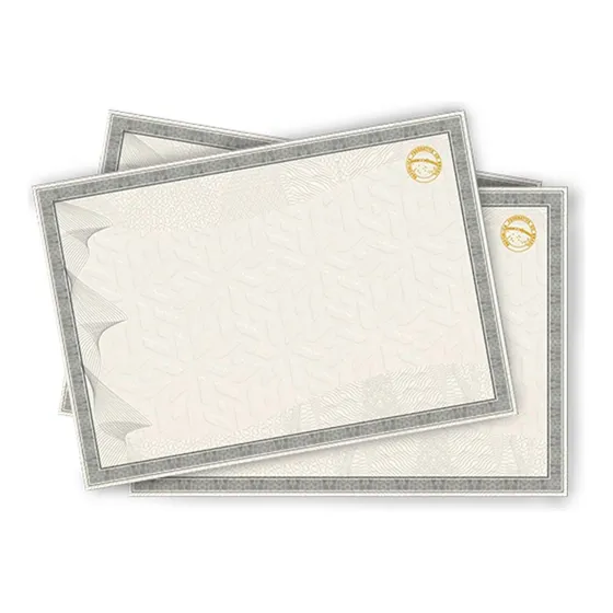 Papel Moeda Holográfico Certificados E Diplomas A4 - 100 Fls