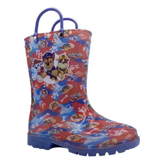 Botas De Lluvia Infantiles Talle 24 Al 29 Paw Patrol