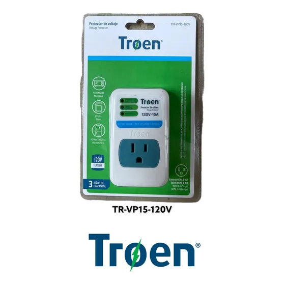 Protector De Voltaje 120v Tr-vp-110 Troen