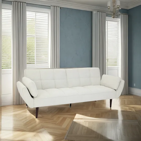 Sofa Sillon Cama Frida Tapizado En Tela - Rustico Muebles -